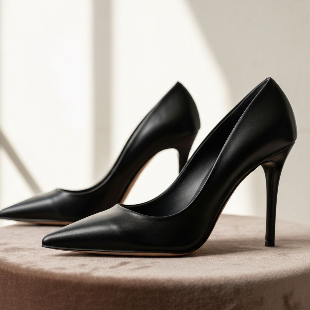 클래식 블랙 펌프스